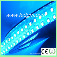 1200LEDs 96W Color azul Tira flexible Doble fila 3528 Tira de luz LED